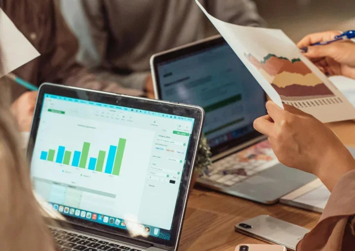 ERP software dashboard for manufacturing and garment operations